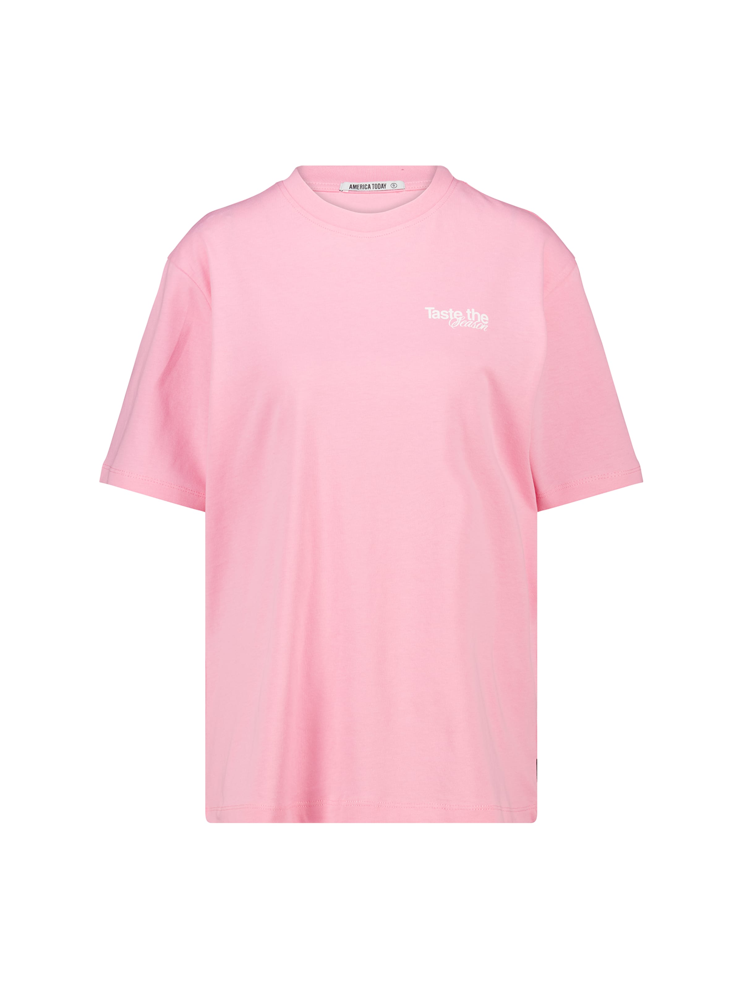America Today T-Shirt in Pink: Vorderseite