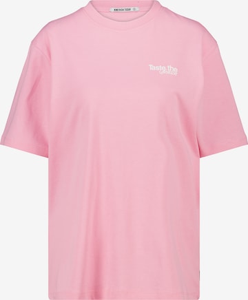 America Today Shirt in Roze: voorkant