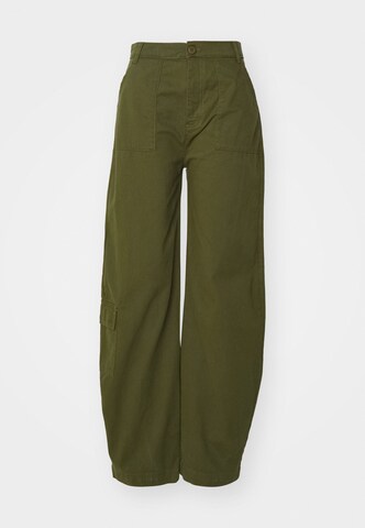 Loosefit Pantaloni cargo di ALPHA INDUSTRIES in verde: frontale