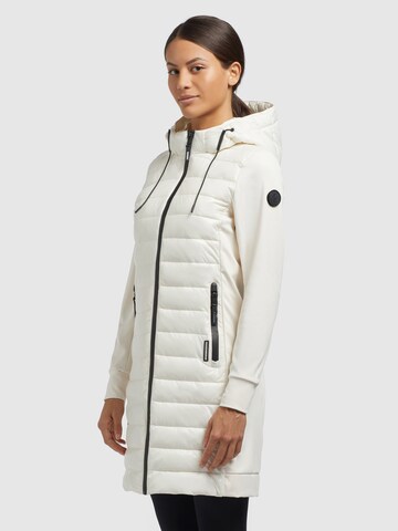 Manteau d’hiver 'Ruth' khujo en blanc