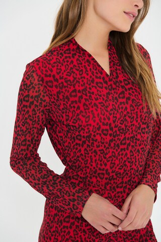 Robe 'MiggaSZ' SAINT TROPEZ en rouge