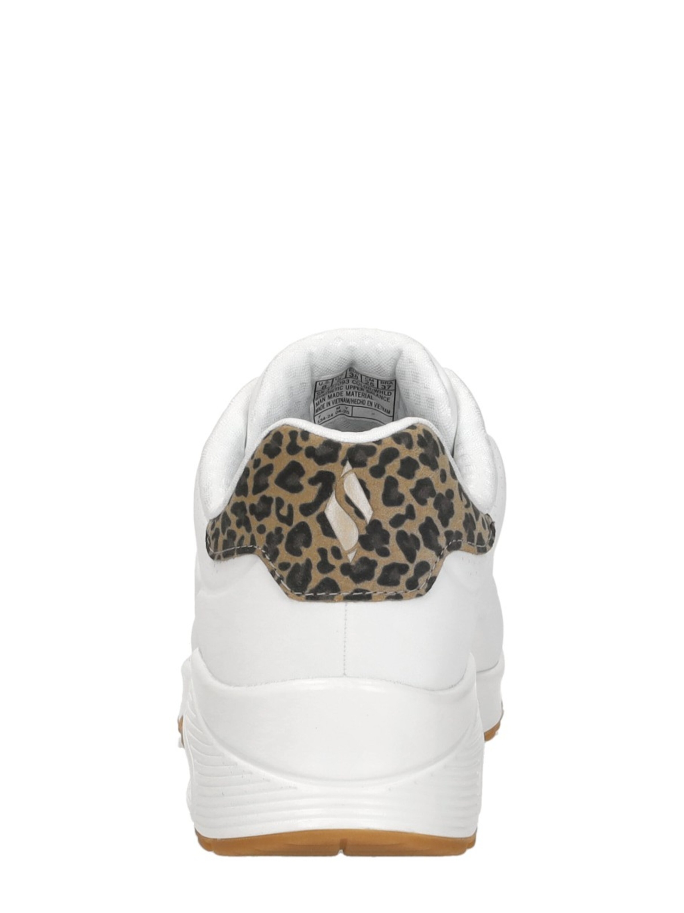 SKECHERS Sneakers laag 'Uno - Jungle Nite' in Wit