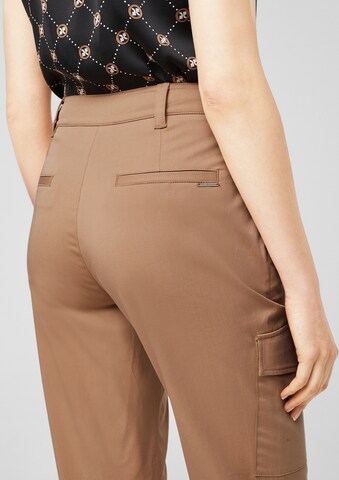 comma casual identity Slim fit Cargo Pants in Brown