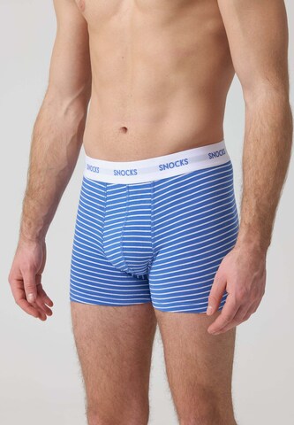 SNOCKS Boxer shorts in Blue: front