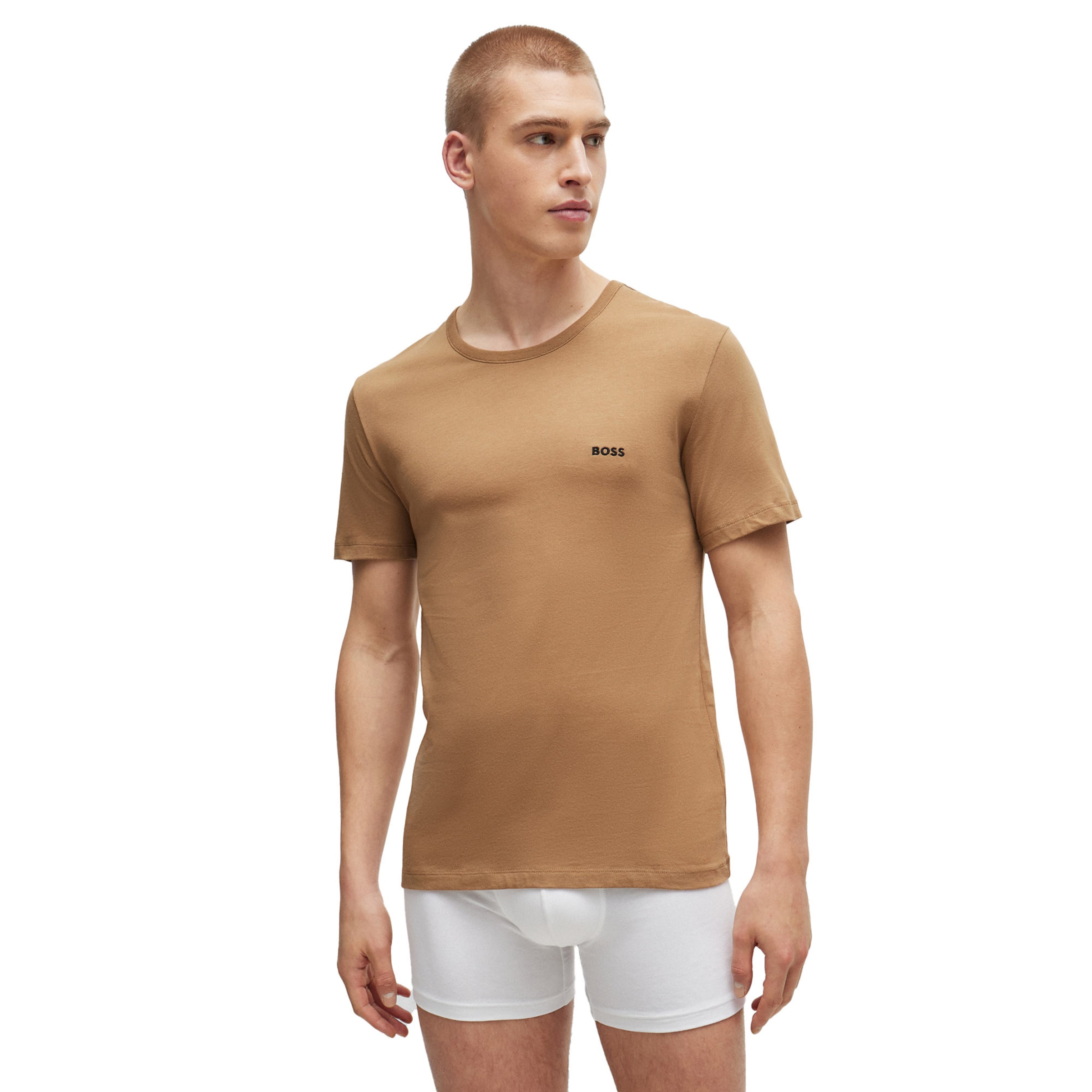 BOSS Regular fit Shirt in Brown