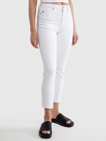 BIG STAR Slimfit Jeans 'ADELA' in Weiß
