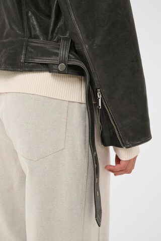 SOAKED IN LUXURY Between-season jacket 'SLPanima' in Grey