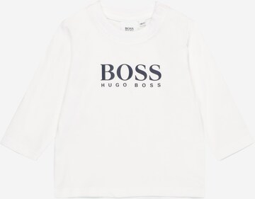 BOSS Kidswear Shirt in White: front