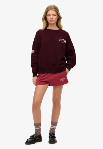 Superdry Sweatshirt in Rood