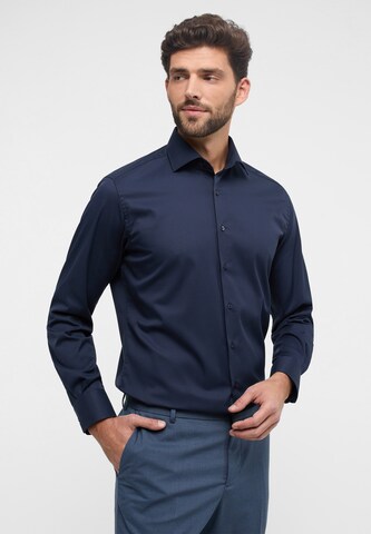 ETERNA Regular fit Business shirt in Blue: front