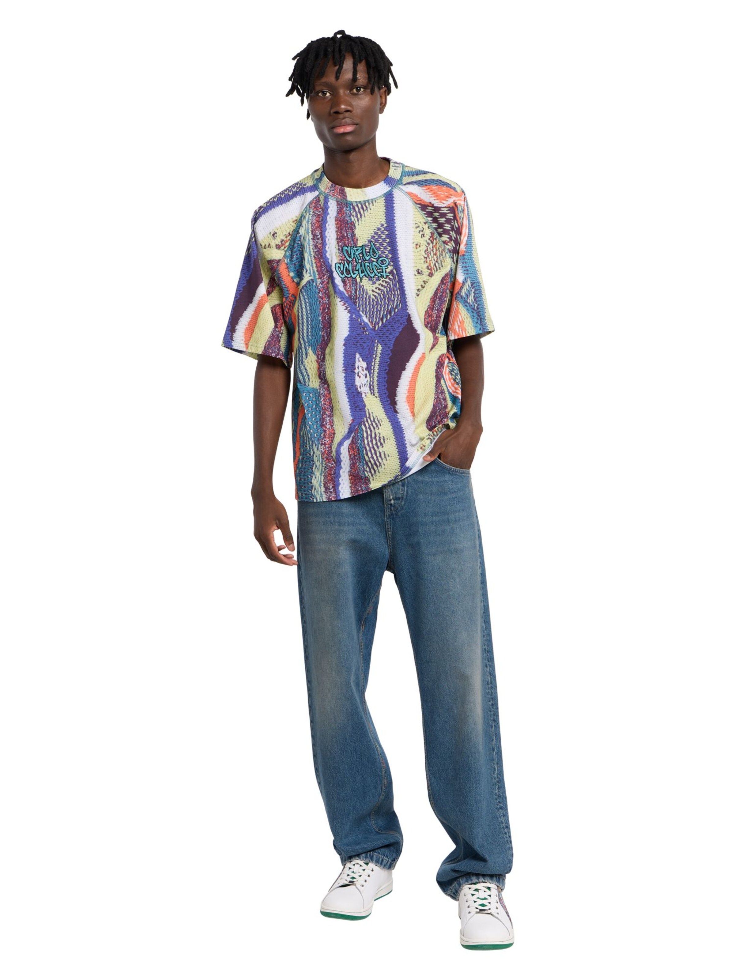 Carlo Colucci Shirt 'Ettori' in Geel