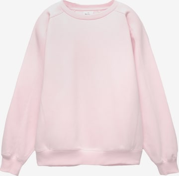 Pull&Bear Суичър в розово: отпред
