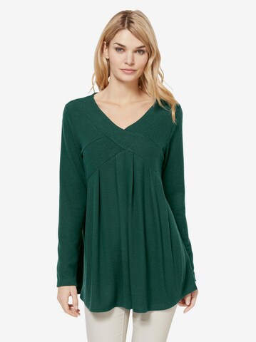 Linea Tesini by heine Shirt in Green: front