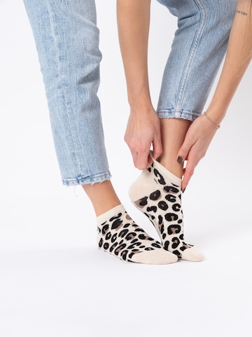 Occulto Ankle Socks 'Kira' in Brown