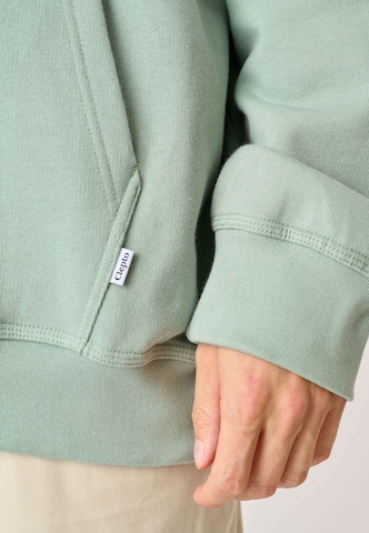 Cleptomanicx Sweatshirt 'Ligull Boxy' in Green