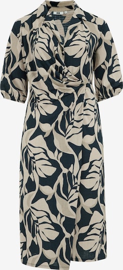 WE Fashion Šaty - béžová / námornícka modrá, Produkt