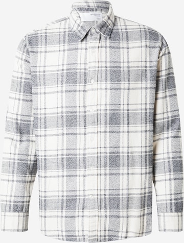 Chemise 'SLHOWEN' SELECTED en gris : devant