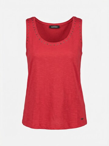 KOROSHI - Top en rojo