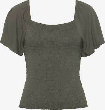 BUFFALO Blouse in Green: front