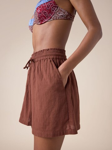 CALZEDONIA Loosefit Shorts in Braun