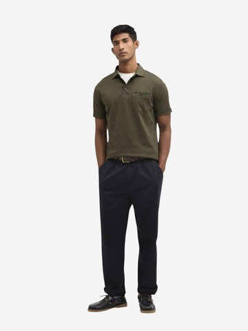 Maglietta 'PREMIUM CORPATCH TAILORED MML1496' di Barbour in verde