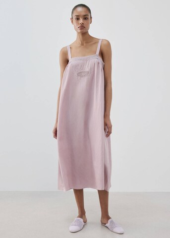 MANGO Nightgown in Purple: front