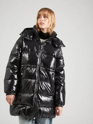 Manteau d’hiver 'Fusion' PYRENEX en noir : devant