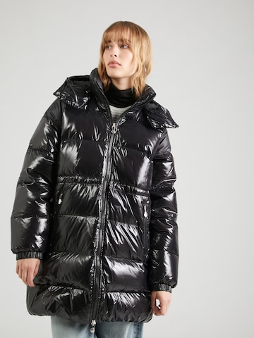 Manteau d’hiver 'Fusion' PYRENEX en noir : devant