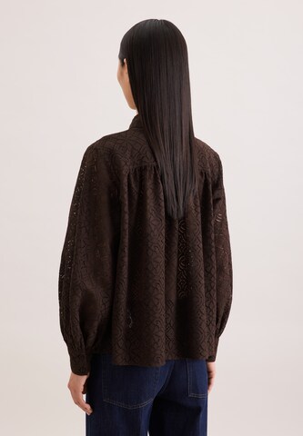 Chemisier 'February Drop 261' SEIDENSTICKER en marron