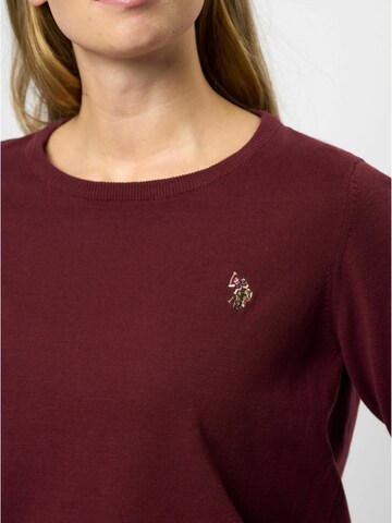 U.S. POLO ASSN. Pullover 'May' in Rot