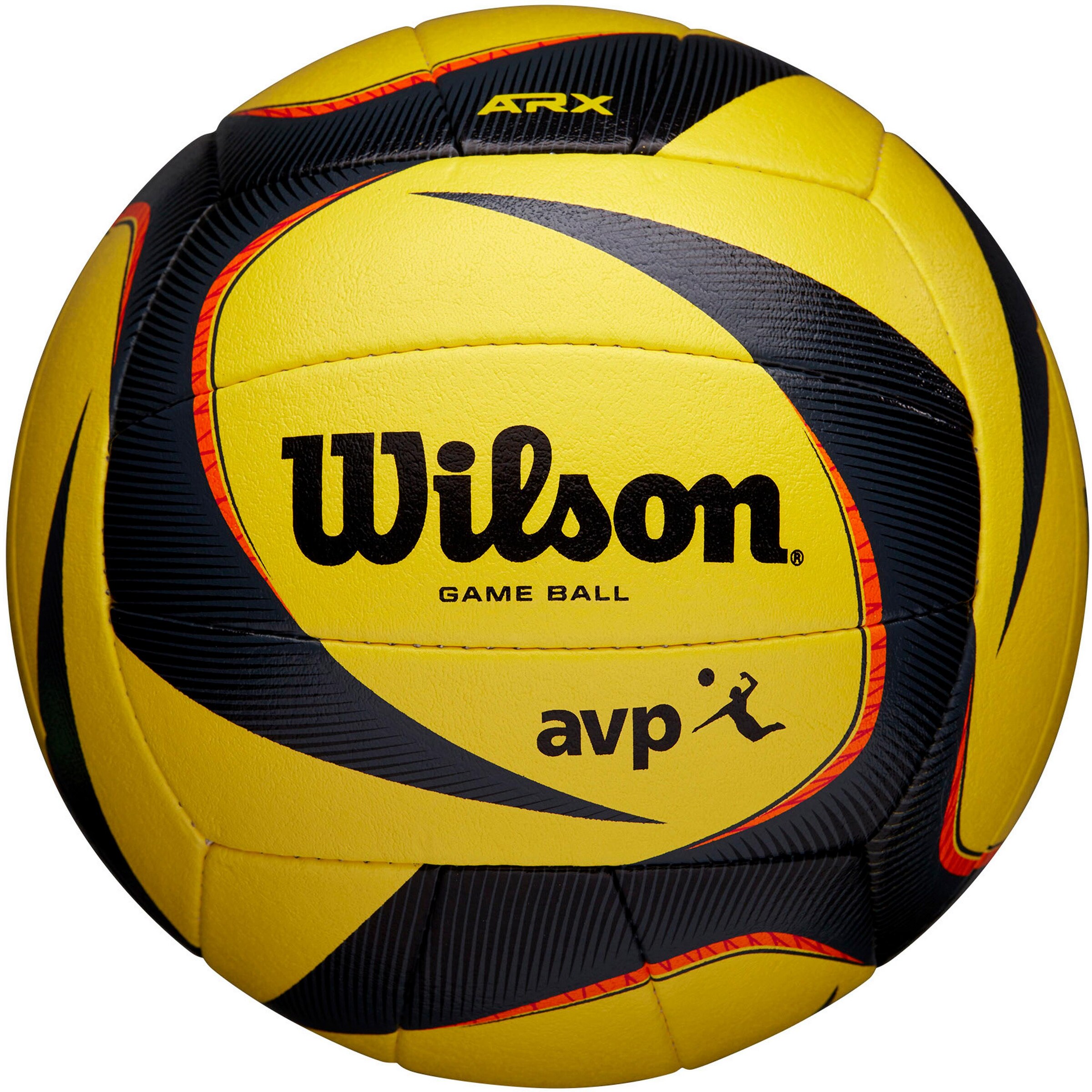 WILSON Ball in Gelb: Vorderseite