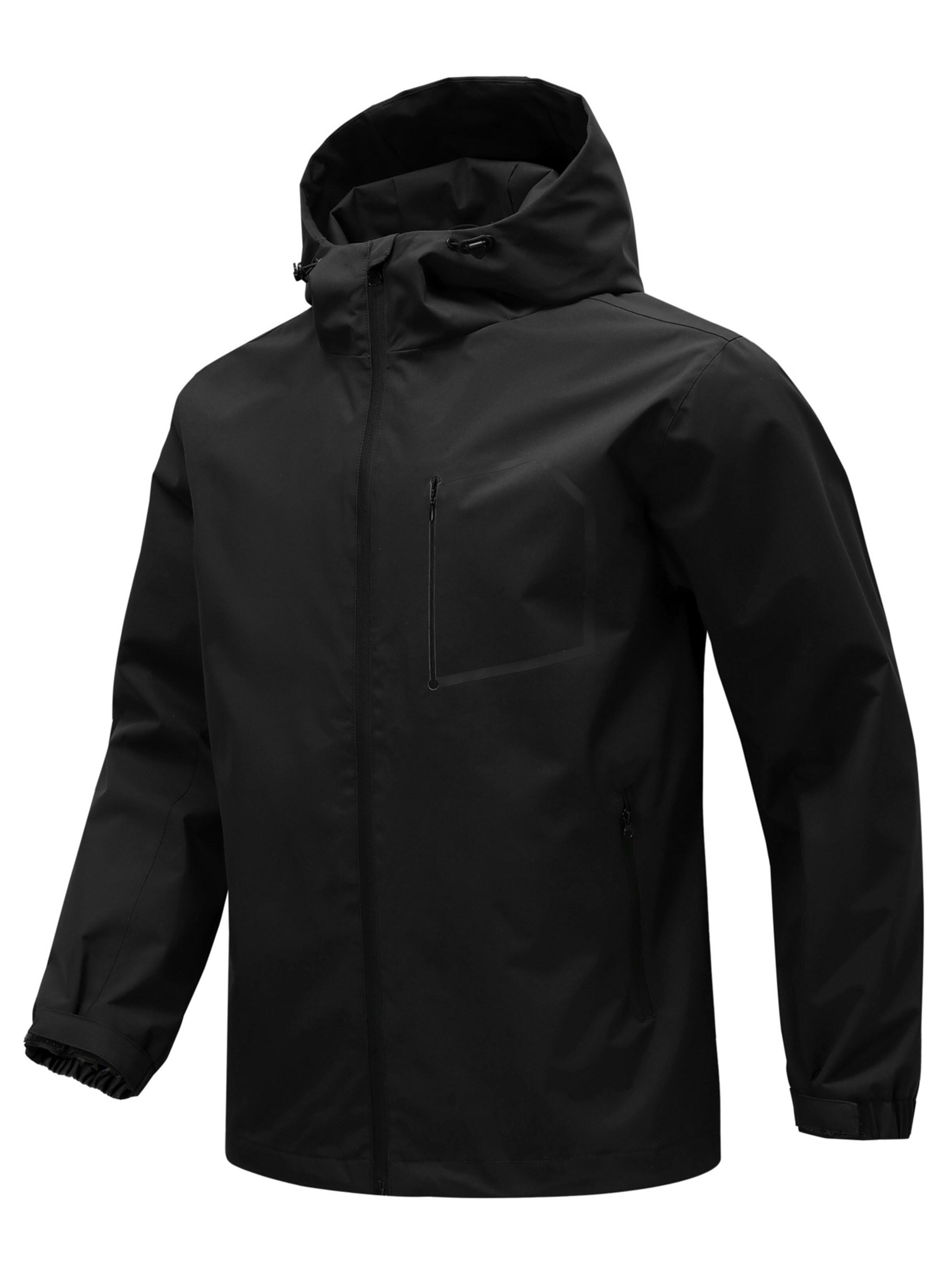 YOUTHUP Athletic Jacket 'Reflex' in Black