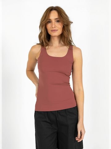 Top ' CC Heart ' di Coster Copenhagen in rosso: frontale