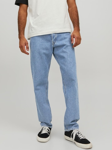 JACK & JONES - Regular Calças de ganga 'Chris' em azul: frente