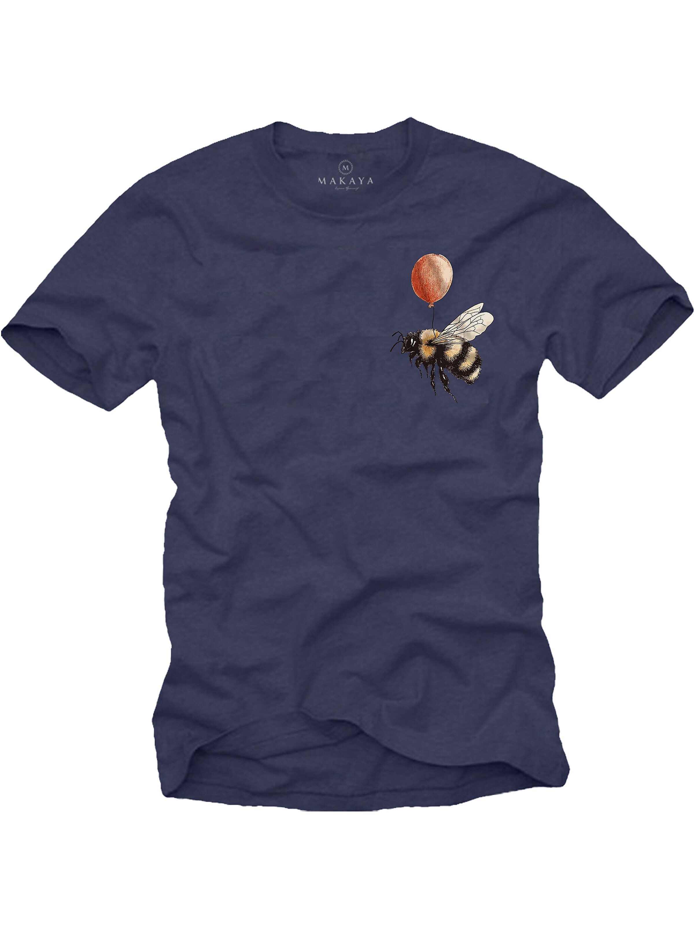MAKAYA Shirt‌‌‌ in Blau: Vorderseite
