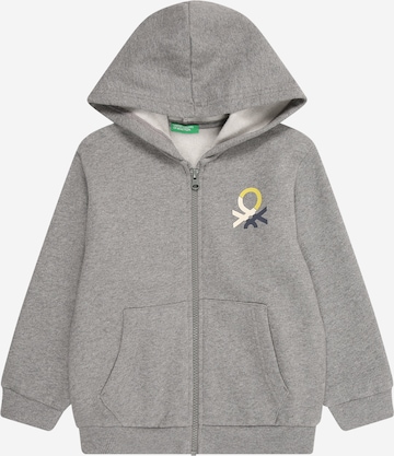 UNITED COLORS OF BENETTON Sweatjacka i grå: framsida