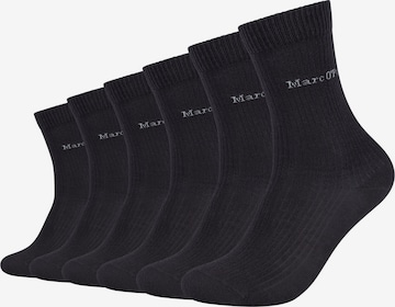 Chaussettes Marc O'Polo en noir : devant
