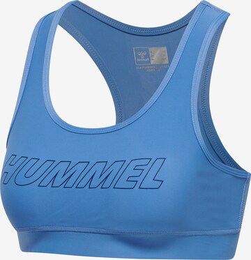 Hummel Bustier Sport-BH 'Tola' in Blau