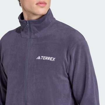 ADIDAS TERREX Функциональная флисовая куртка 'Essentials' в Синий