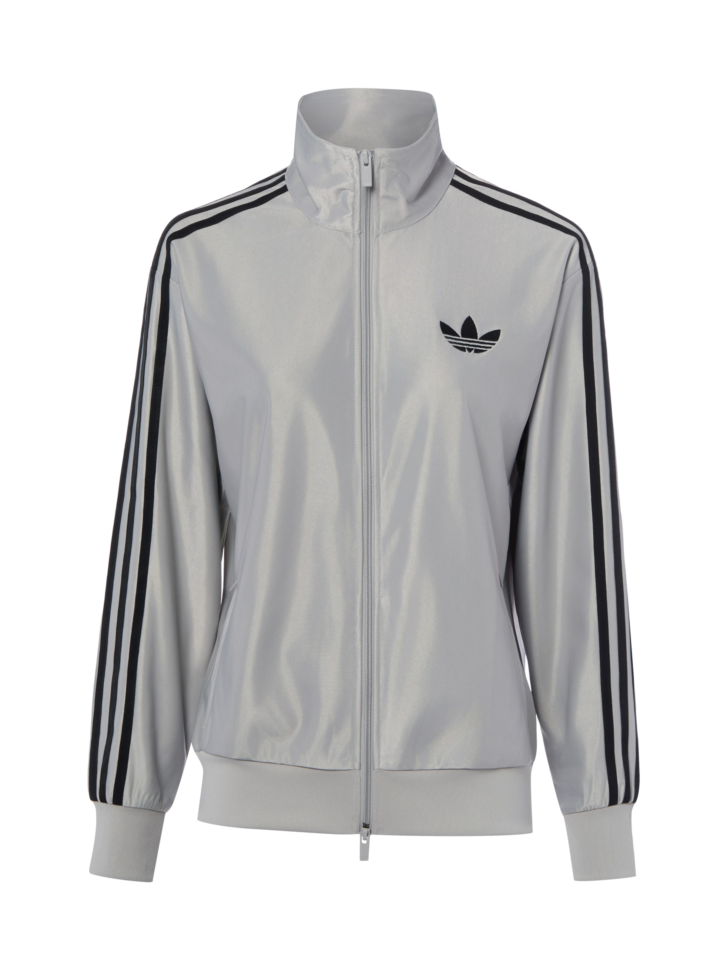ADIDAS ORIGINALS Sweatvest in Grijs: voorkant