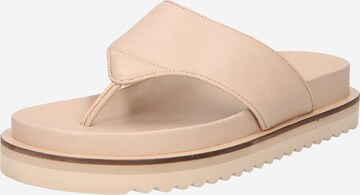 LeGer by Lena Gercke Teenslipper 'Branka' in Beige: voorkant