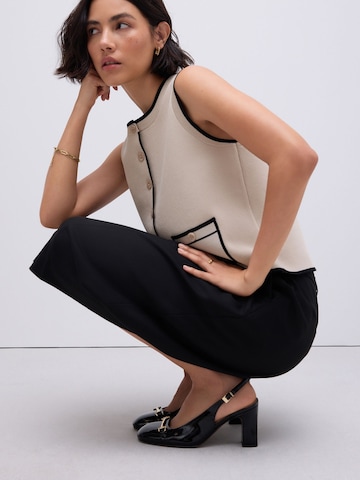 Next - Sapatos abertos atrás 'Forever Comfort' em preto