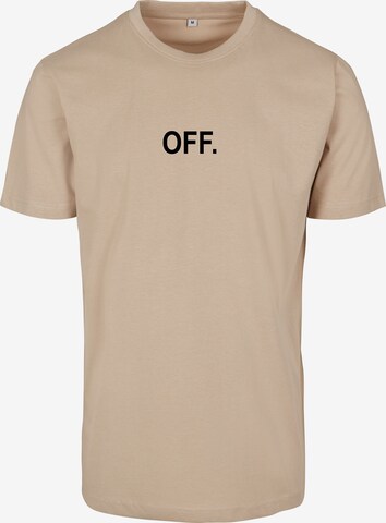 MT Men Shirt in Beige: front