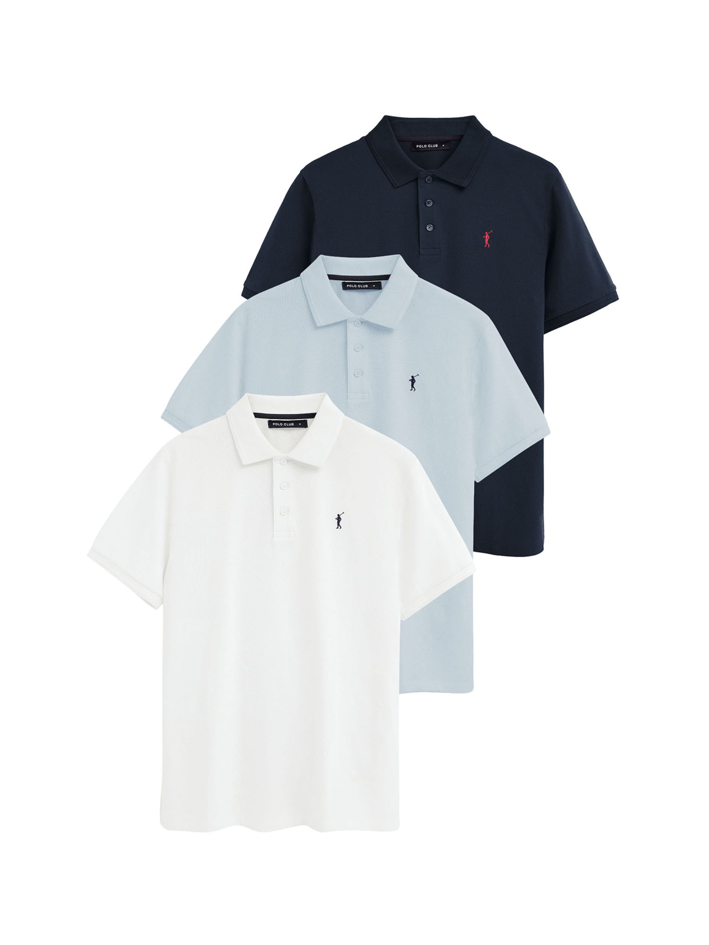 Polo Club Shirt in Mixed colors: front