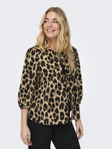 Camicia da donna di Only Maternity in nero: frontale