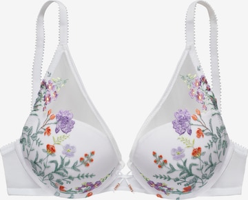 LASCANA Bra in White: front