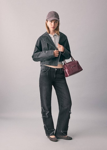 MANGO TEEN Regular Jeans 'Star' in Schwarz