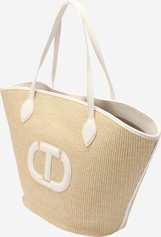 Twinset Shopper in Beige