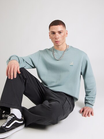 Iriedaily Μπλούζα φούτερ σε μπλε: μπροστά