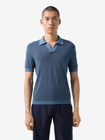 BOGNER Poloshirt in Blau: Vorderseite